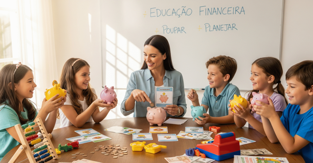 Educação Financeira para Crianças Ensine desde Cedo