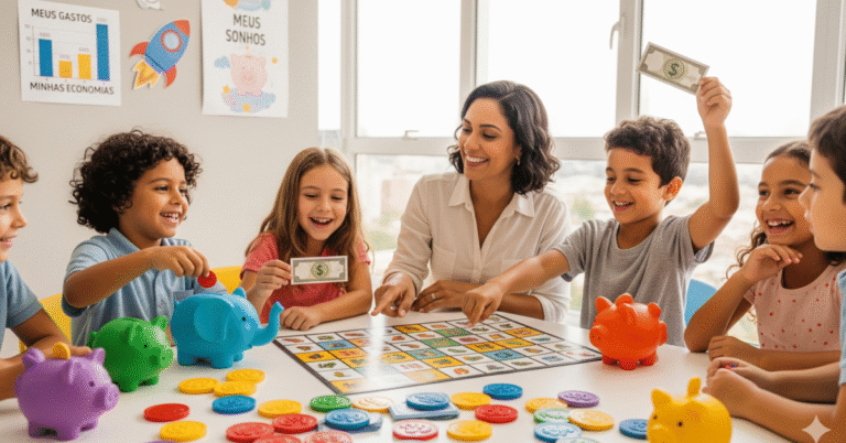 Pedagogia Financeira Como Ensinar Finanças para Crianças
