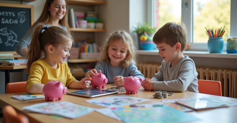 Educação financeira infantil: métodos eficazes para pais e escolas