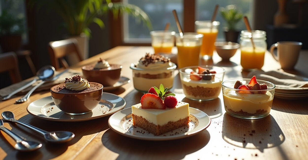 Sobremesas Fáceis: 10 Receitas sem Complicação nem Forno